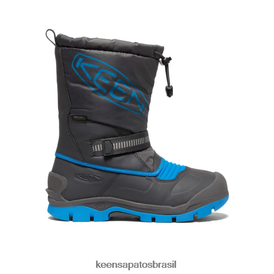 KEEN calçados J8VDXX1002 ímã/áster azul bota impermeável troll da neve Crianças grandes