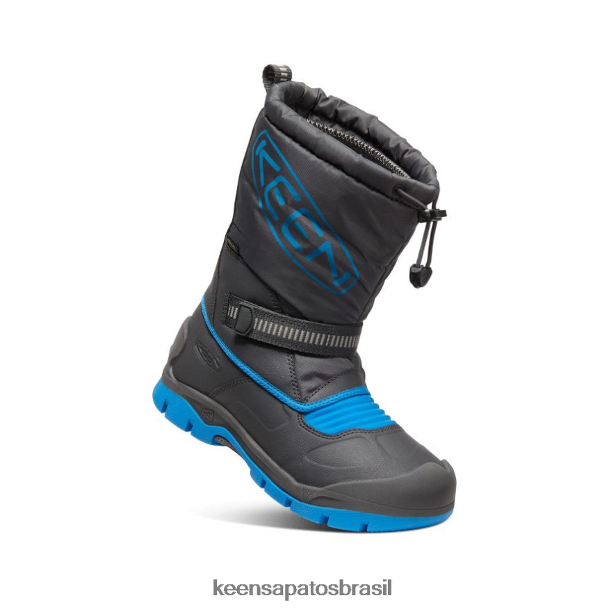 KEEN calçados J8VDXX1002 ímã/áster azul bota impermeável troll da neve Crianças grandes