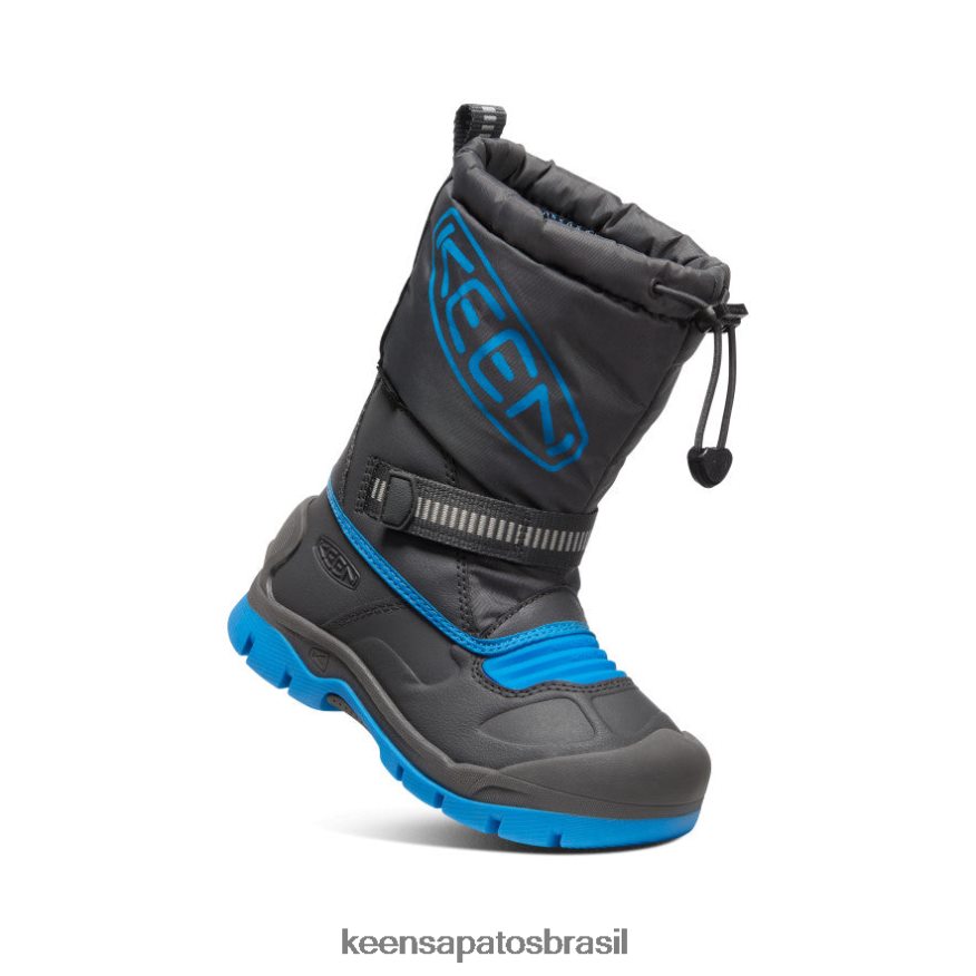 KEEN calçados J8VDXX1008 ímã/áster azul bota impermeável troll da neve criancinhas