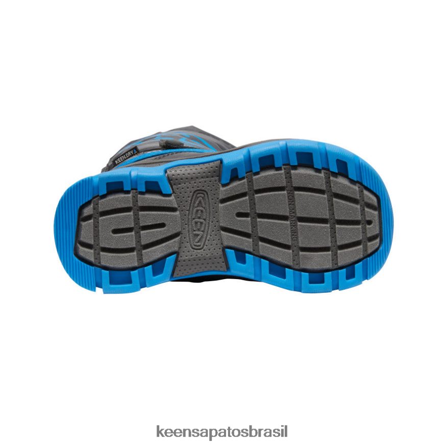 KEEN calçados J8VDXX1008 ímã/áster azul bota impermeável troll da neve criancinhas