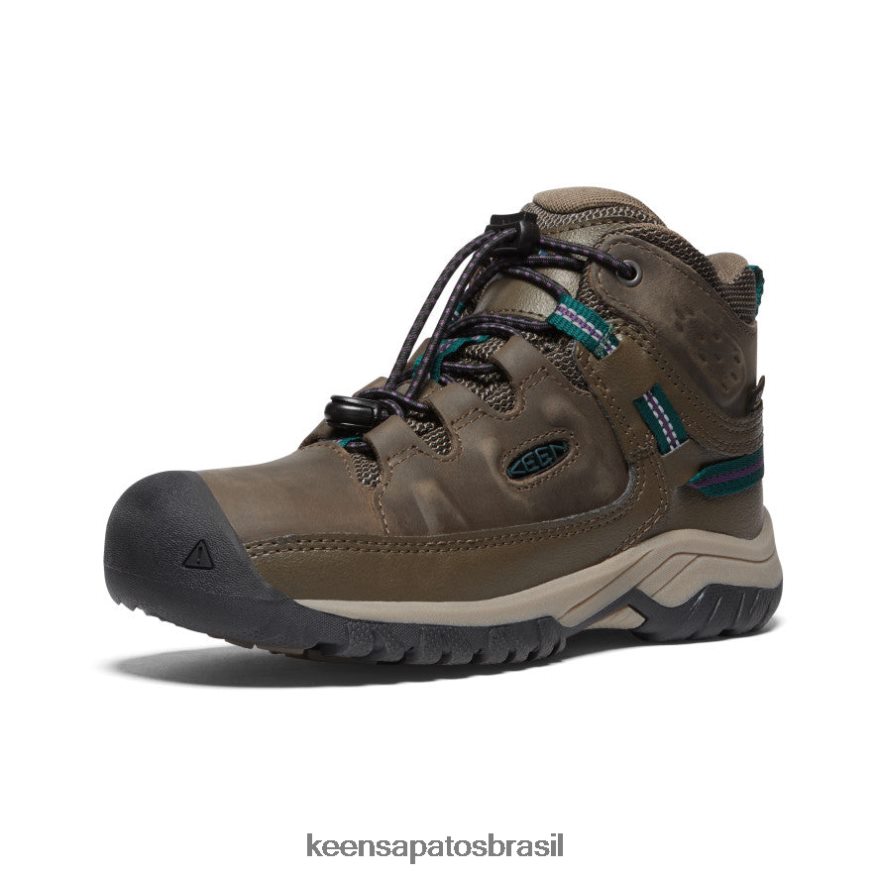 KEEN calçados J8VDXX897 cantina/carisma bota impermeável targhee Crianças grandes