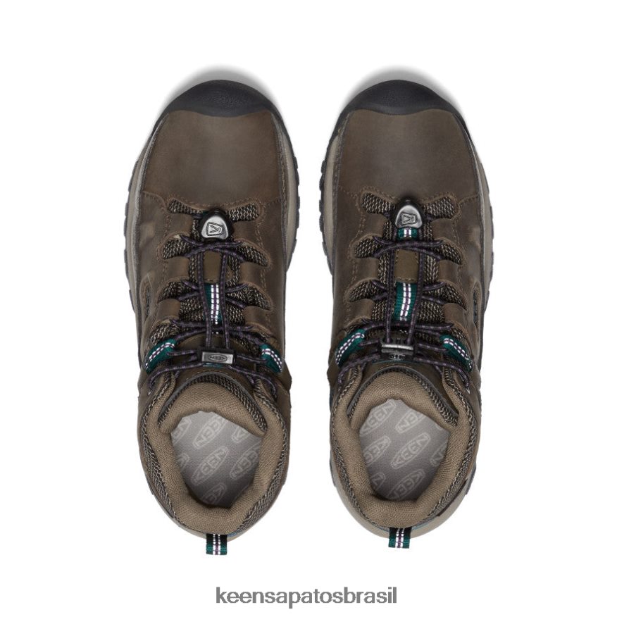 KEEN calçados J8VDXX897 cantina/carisma bota impermeável targhee Crianças grandes