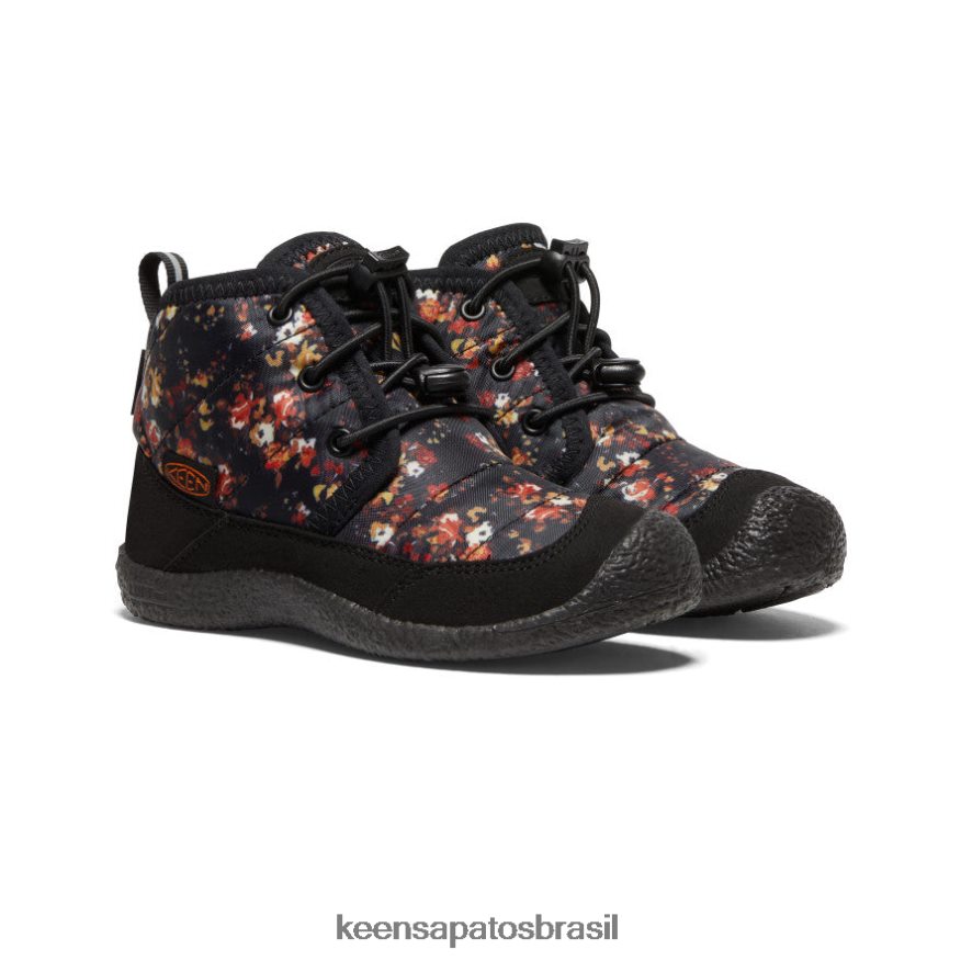 KEEN calçados J8VDXX999 flor nobre chukka à prova d'água howser ii criancinhas