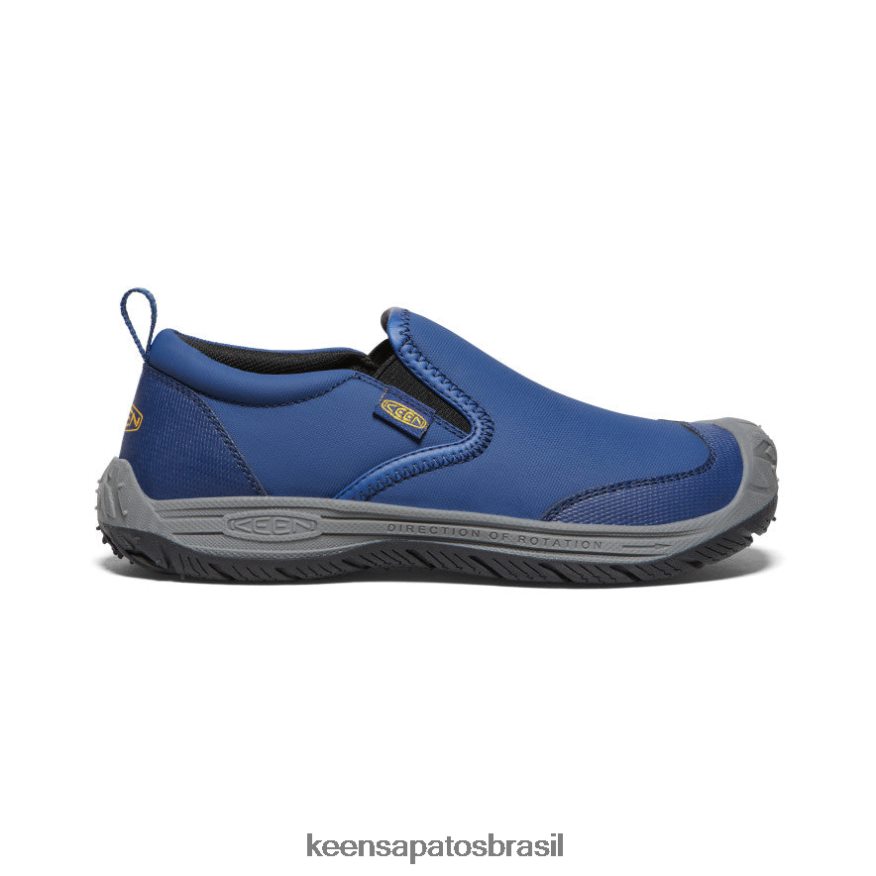 KEEN calçados J8VDXX717 profundidade azul/preto slip-on speedhound Crianças grandes