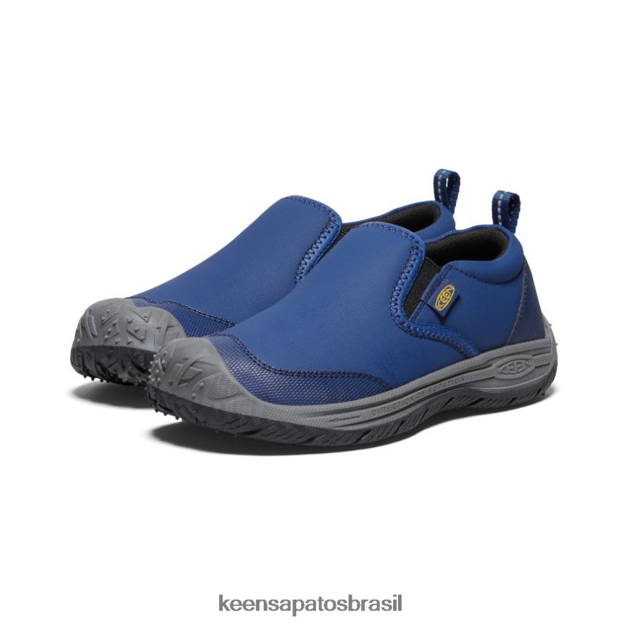 KEEN calçados J8VDXX717 profundidade azul/preto slip-on speedhound Crianças grandes