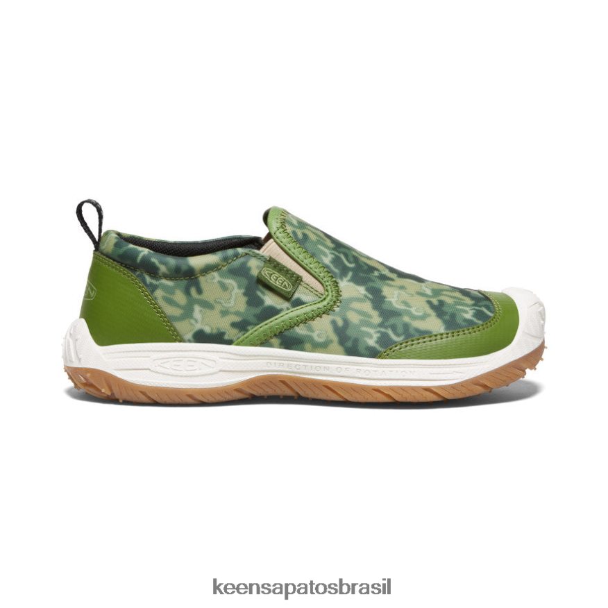 KEEN calçados J8VDXX720 camuflagem/acampamento slip-on speedhound Crianças grandes