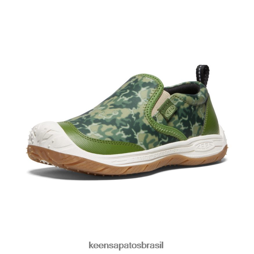 KEEN calçados J8VDXX720 camuflagem/acampamento slip-on speedhound Crianças grandes