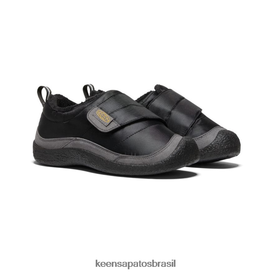 KEEN calçados J8VDXX984 preto/cinza aço envoltório de howser Crianças grandes