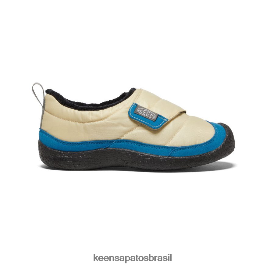 KEEN calçados J8VDXX986 safári/mykonos azul envoltório de howser Crianças grandes