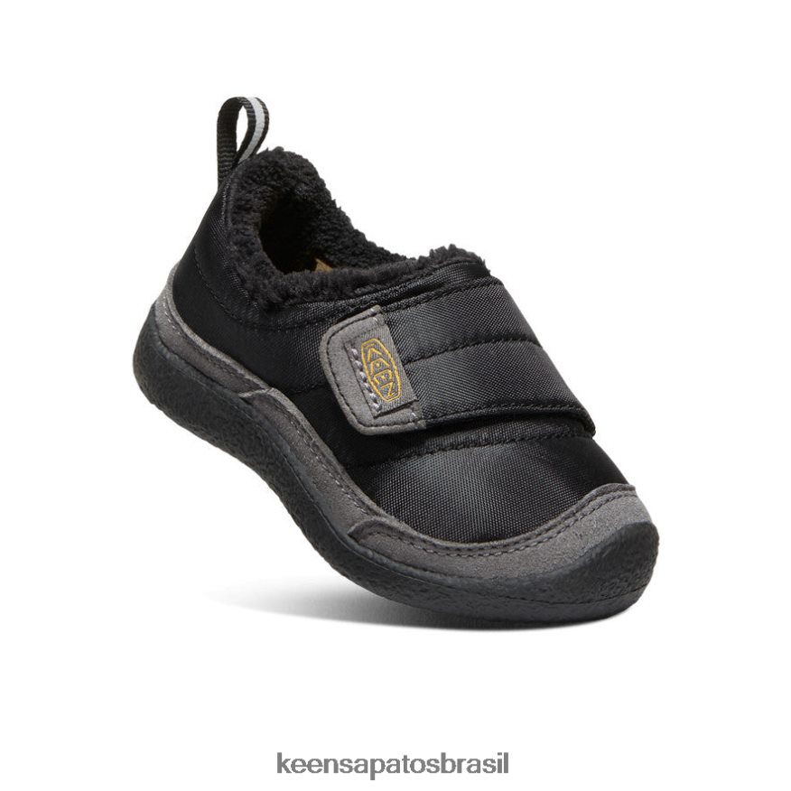 KEEN calçados J8VDXX988 preto/cinza aço envoltório de howser crianças
