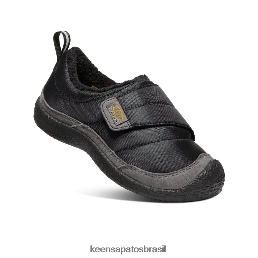 KEEN calçados J8VDXX990 preto/cinza aço envoltório de howser criancinhas