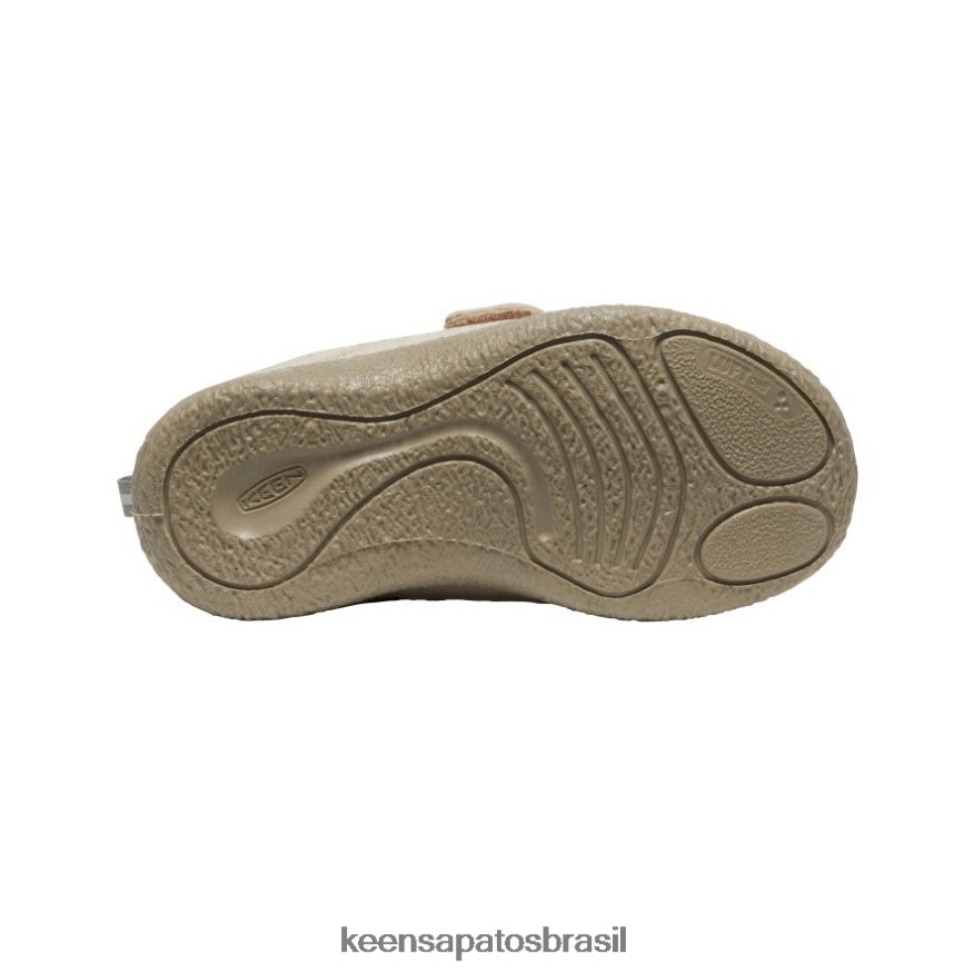 KEEN calçados J8VDXX992 Potters Clay/Plaza Taupe envoltório de howser criancinhas