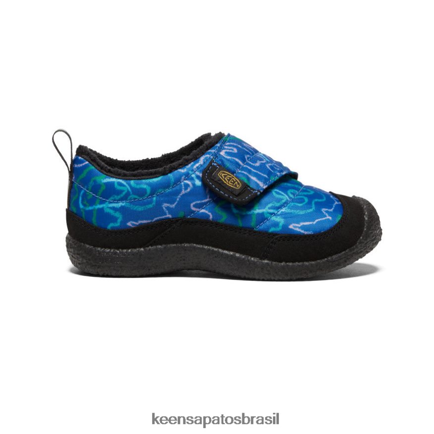 KEEN calçados J8VDXX994 baleine azul/multi envoltório de howser criancinhas