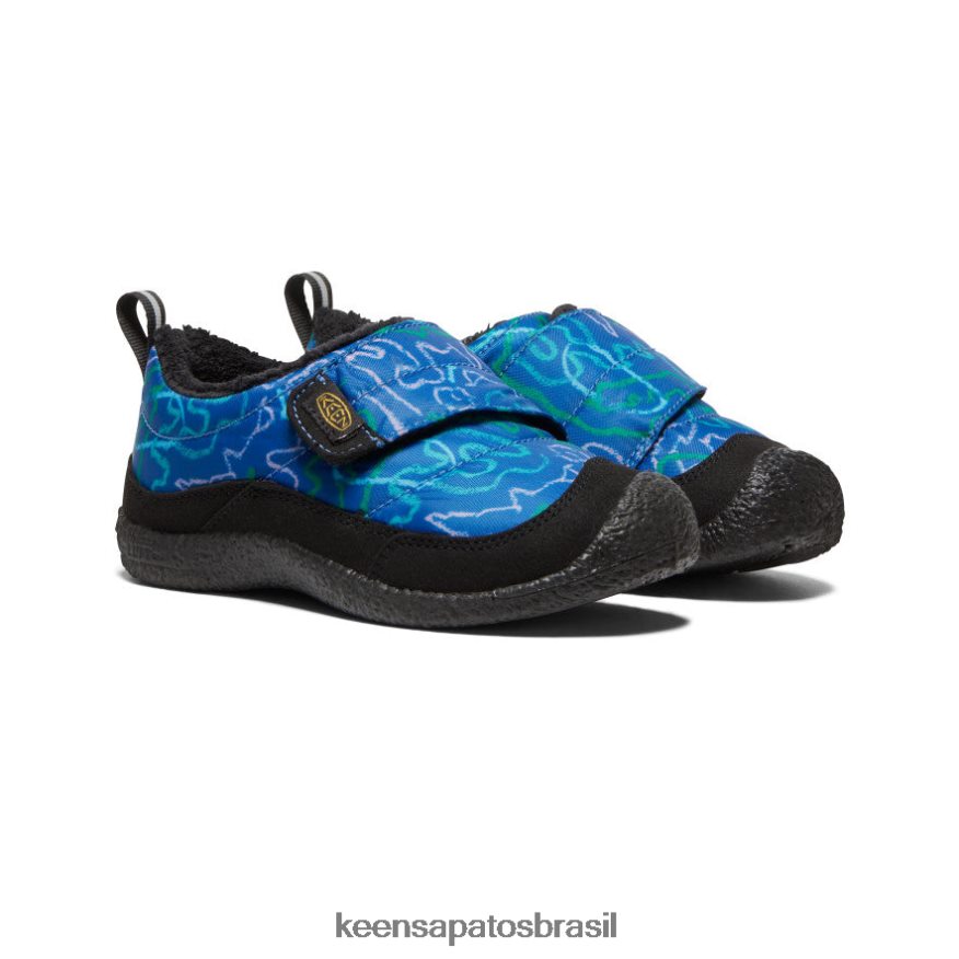 KEEN calçados J8VDXX994 baleine azul/multi envoltório de howser criancinhas