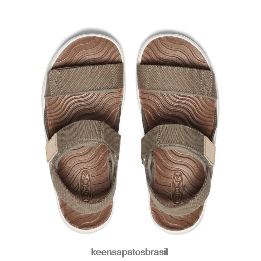 KEEN calçados J8VDXX724 tigrado/estrela branco elle alça traseira Crianças grandes