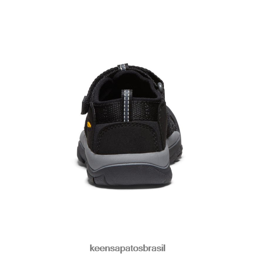 KEEN calçados J8VDXX729 Preto amarelo Nova Iorque h2 criancinhas