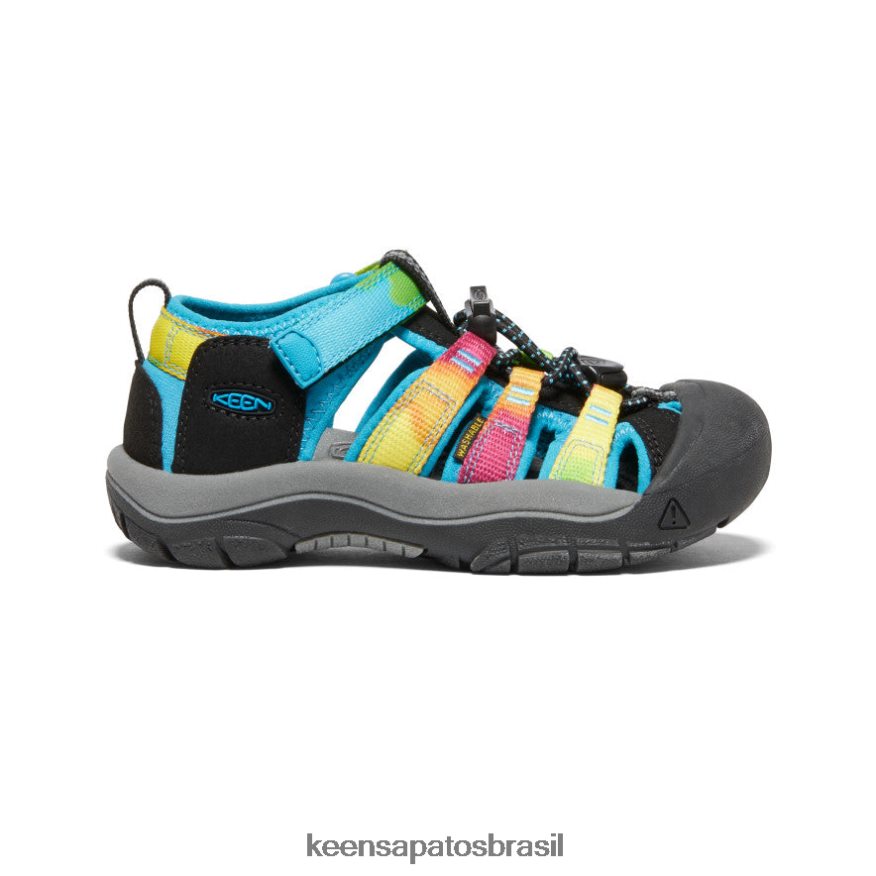 KEEN calçados J8VDXX731 tie-dye arco-íris Nova Iorque h2 criancinhas