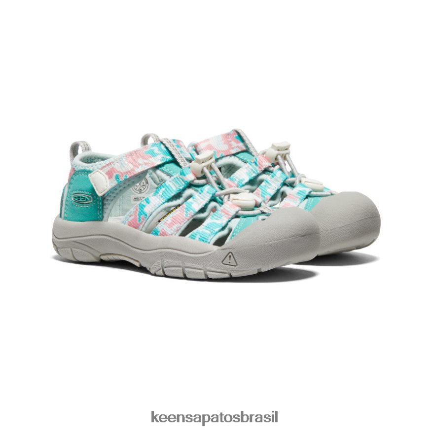 KEEN calçados J8VDXX734 glacê camuflado/rosa Nova Iorque h2 criancinhas