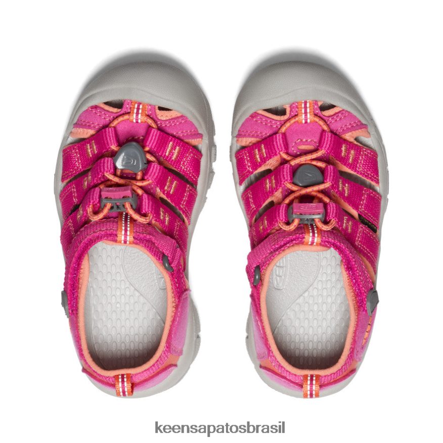 KEEN calçados J8VDXX747 coral muito berry/fusion Nova Iorque h2 criancinhas