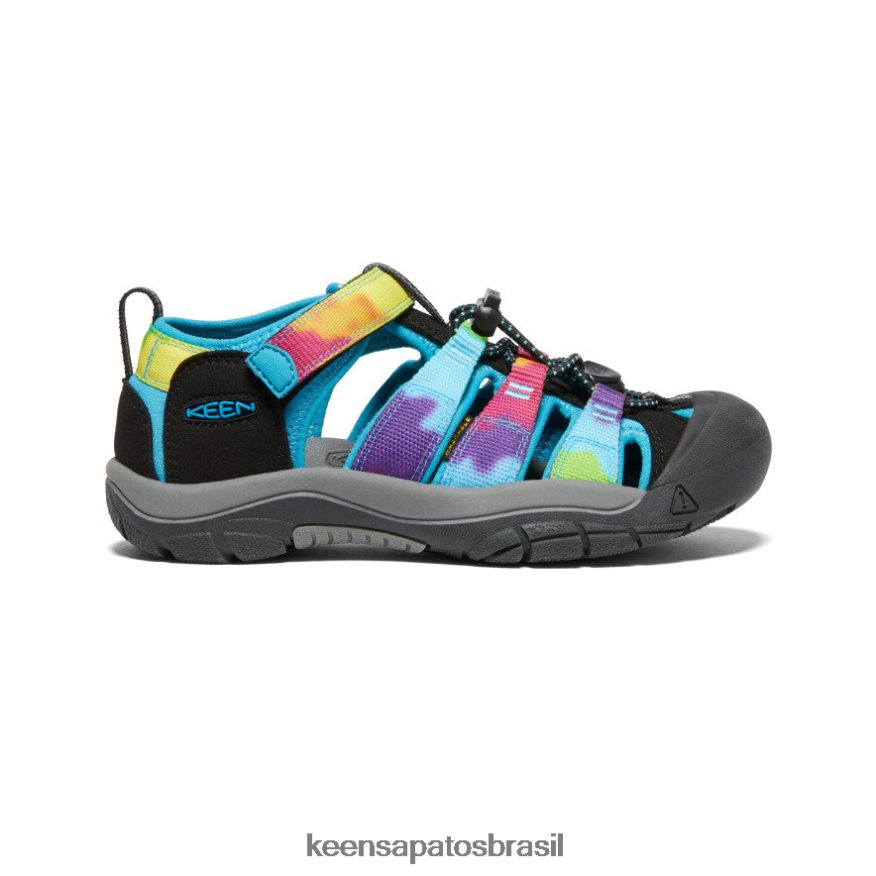 KEEN calçados J8VDXX749 tie-dye arco-íris Nova Iorque h2 Crianças grandes