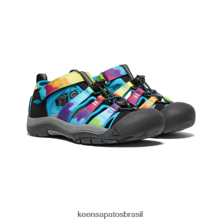 KEEN calçados J8VDXX749 tie-dye arco-íris Nova Iorque h2 Crianças grandes