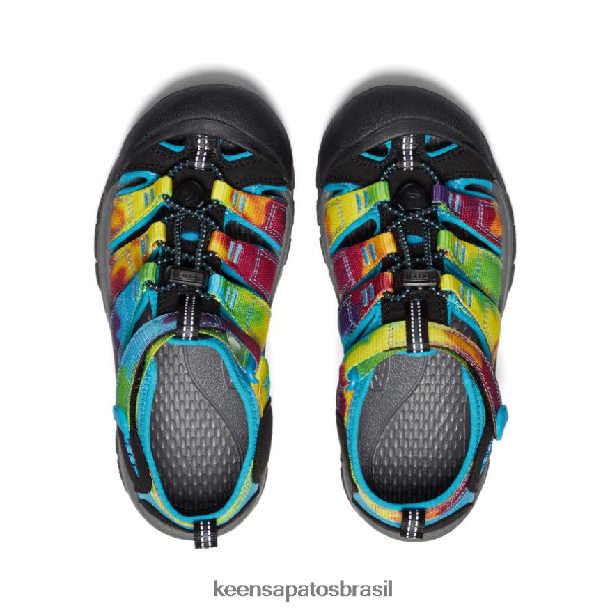 KEEN calçados J8VDXX749 tie-dye arco-íris Nova Iorque h2 Crianças grandes