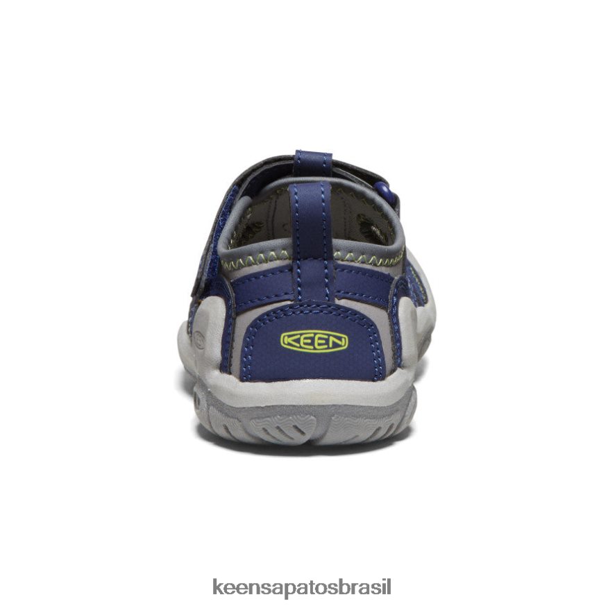 KEEN calçados J8VDXX772 profundidades cinza aço/azul riacho nó criancinhas