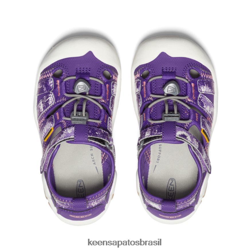 KEEN calçados J8VDXX776 Tillandsia roxo/lavanda inglesa riacho nó criancinhas