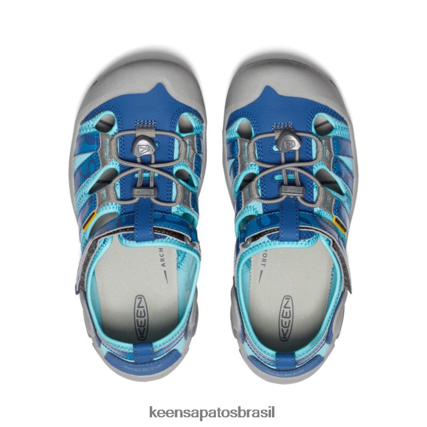 KEEN calçados J8VDXX779 fiorde azul/ipanema riacho nó Crianças grandes