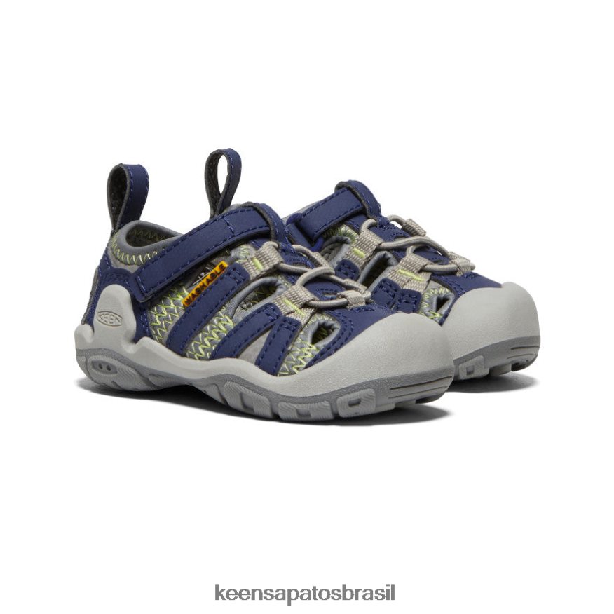 KEEN calçados J8VDXX806 profundidades cinza aço/azul riacho nó crianças