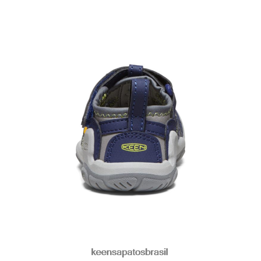 KEEN calçados J8VDXX806 profundidades cinza aço/azul riacho nó crianças