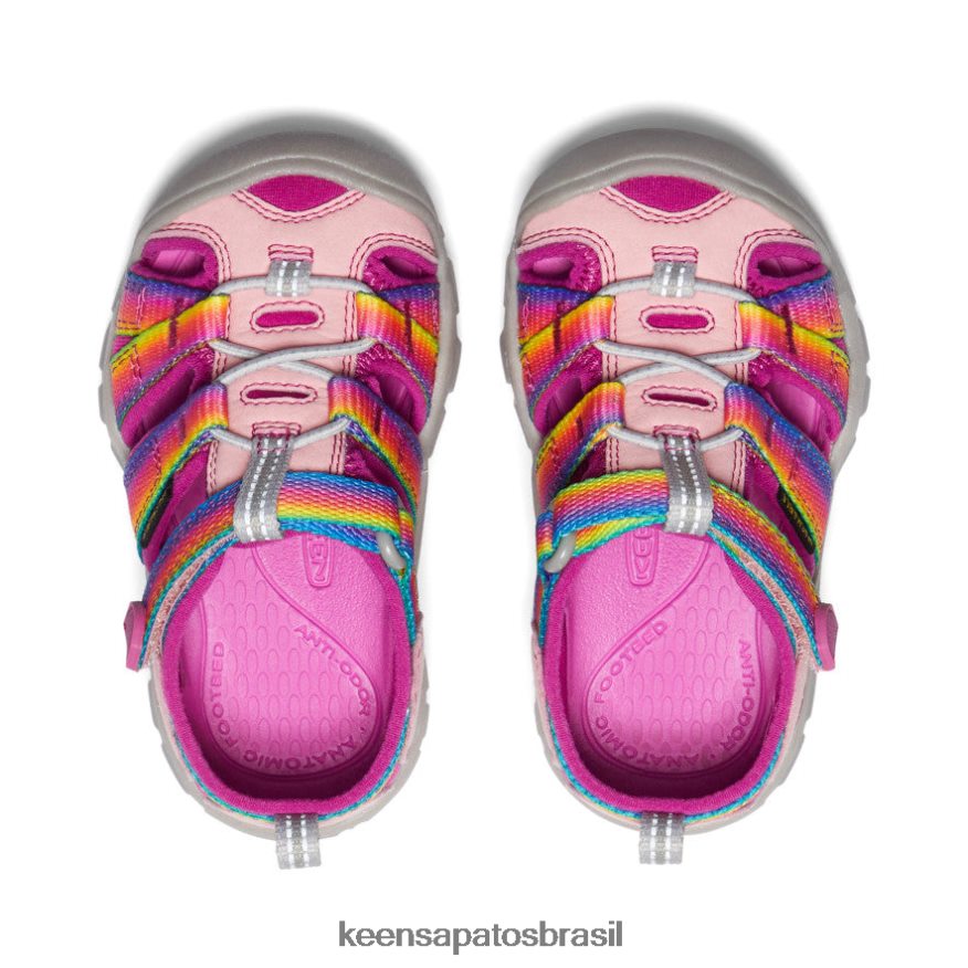 KEEN calçados J8VDXX823 arco-íris/festival fúcsia seacamp ii cnx crianças