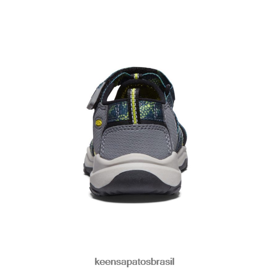 KEEN calçados J8VDXX839 musgo marinho/cinza aço newport neo h2 criancinhas