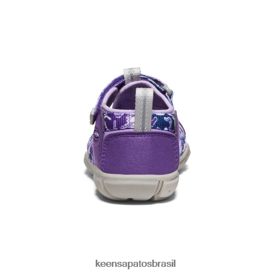 KEEN calçados J8VDXX851 camuflado/tillandsia roxo seacamp ii cnx criancinhas