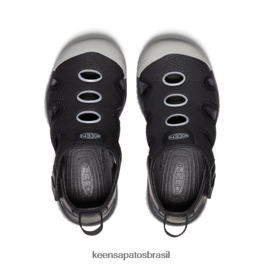 KEEN calçados J8VDXX915 preto/chuvisco sandália arraia Crianças grandes