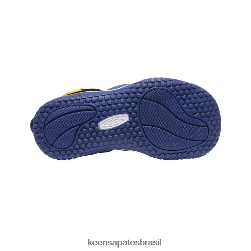 KEEN calçados J8VDXX916 profundidades brilhantes de cobalto/azul sandália arraia Crianças grandes