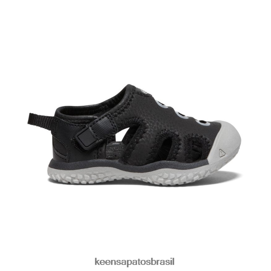 KEEN calçados J8VDXX944 preto/chuvisco sandália arraia crianças