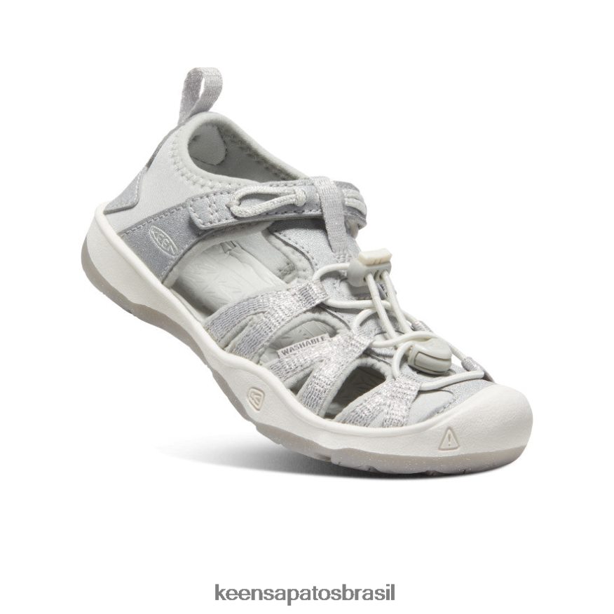 KEEN calçados J8VDXX960 prata sandália moxie criancinhas