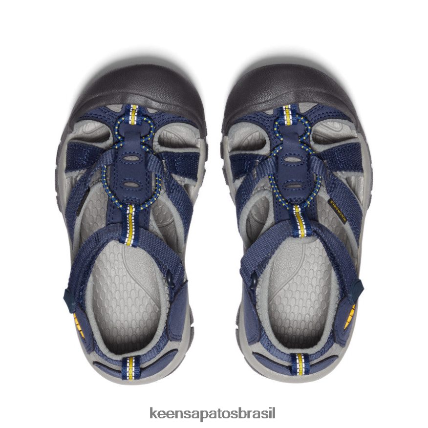 KEEN calçados J8VDXX963 marinho/cinza veneza h2 criancinhas