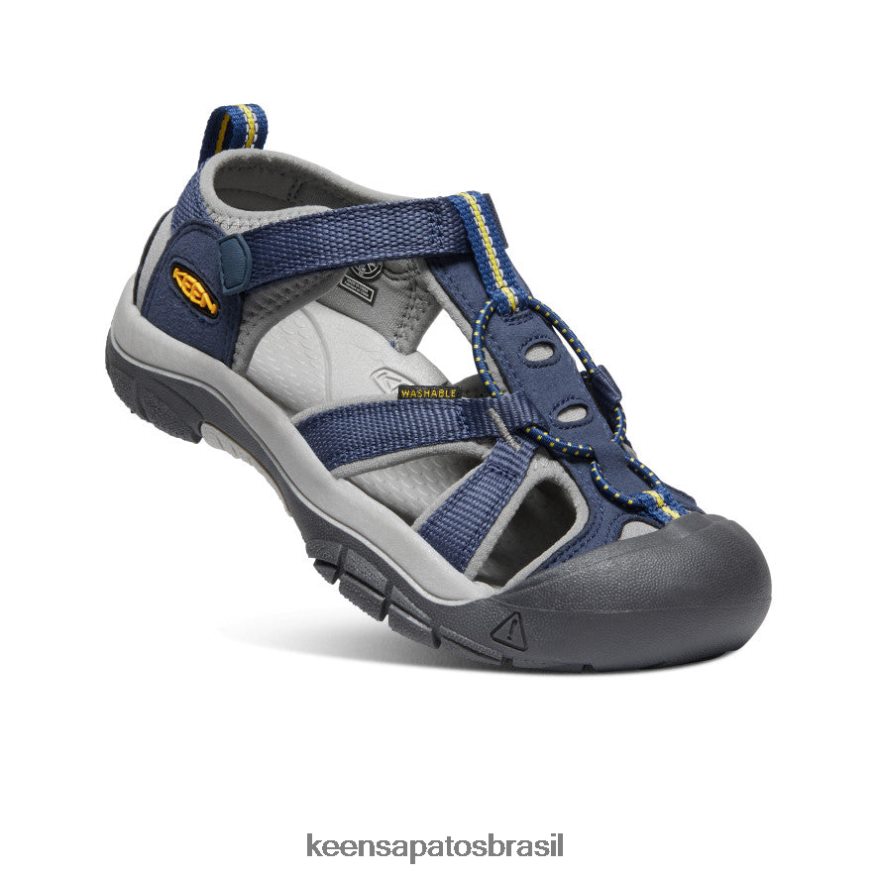 KEEN calçados J8VDXX965 marinho/cinza veneza h2 Crianças grandes