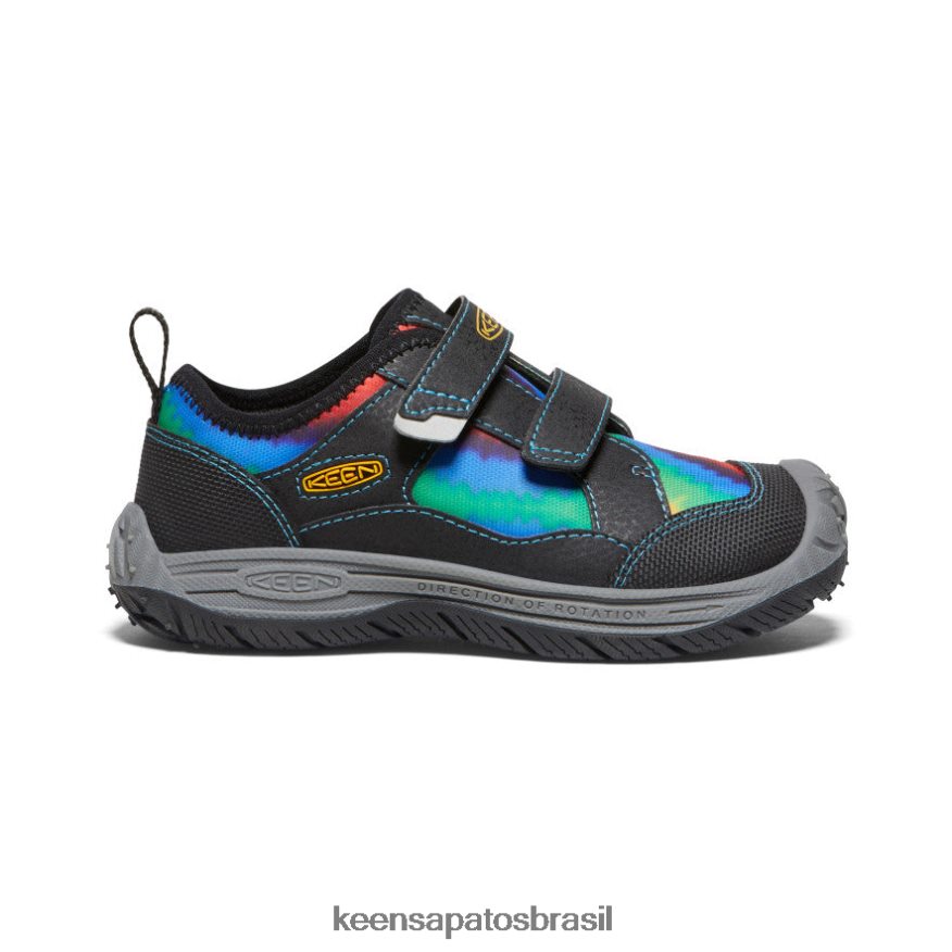 KEEN calçados J8VDXX811 azul vivo/tie dye original cão de caça rápido criancinhas