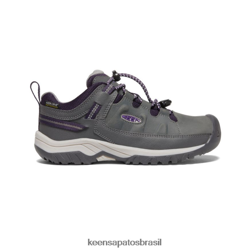 KEEN calçados J8VDXX840 ímã/tillandsia roxo sapato impermeável targhee Crianças grandes