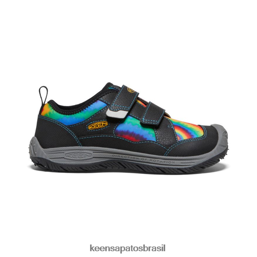 KEEN calçados J8VDXX873 azul vivo/tie dye original cão de caça rápido Crianças grandes