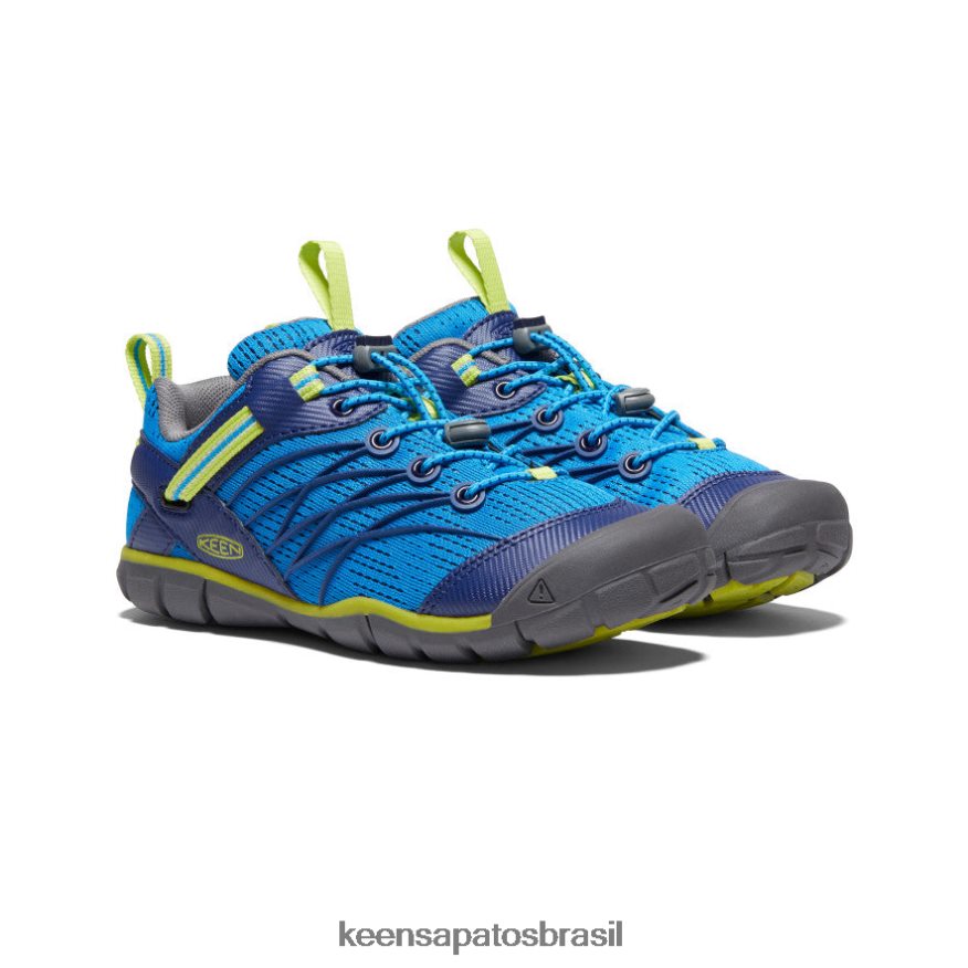 KEEN calçados J8VDXX893 azul brilhante/profundidades azuis chandler cnx Crianças grandes