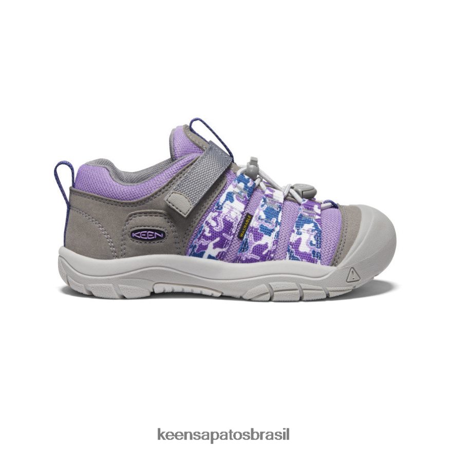 KEEN calçados J8VDXX952 giz violeta/garoa newport h2sho Crianças grandes