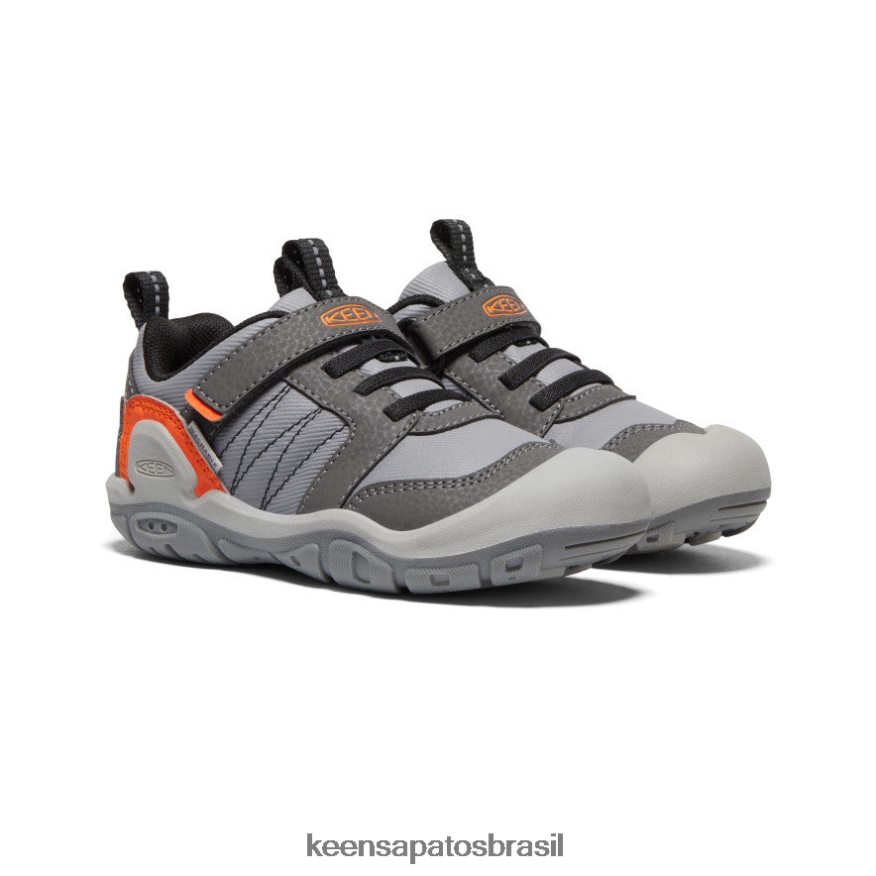 KEEN calçados J8VDXX972 ímã/laranja de segurança tênis de pico nó criancinhas