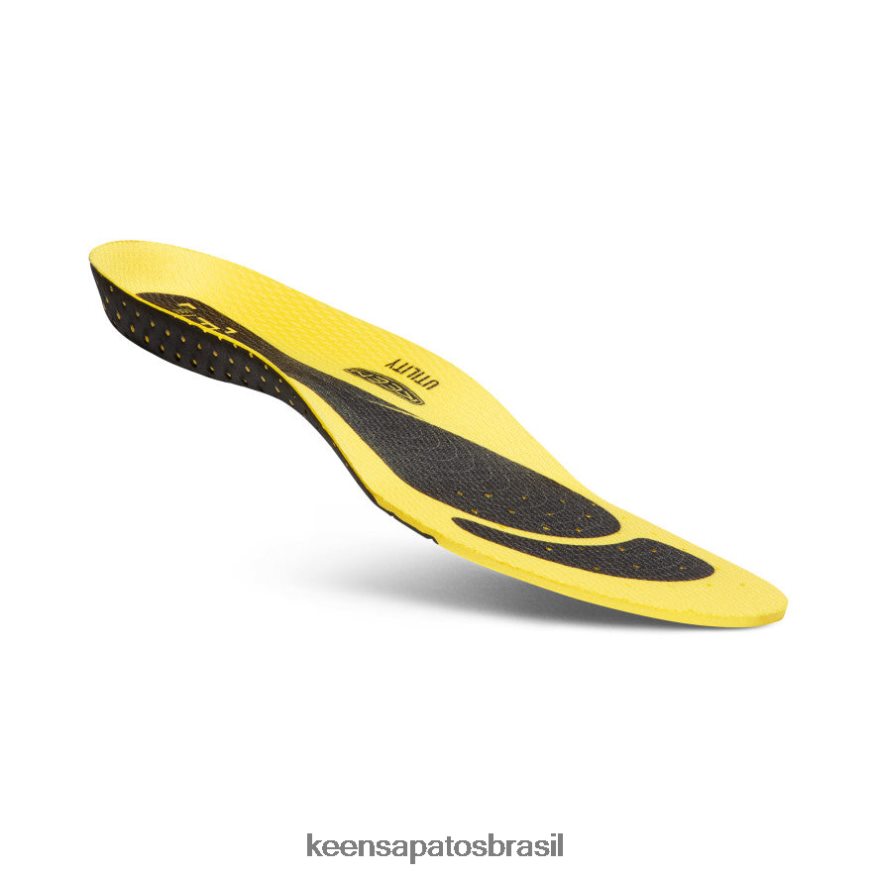 KEEN acessórios J8VDXX165 amarelo palmilha de substituição utilitária k-10 homens