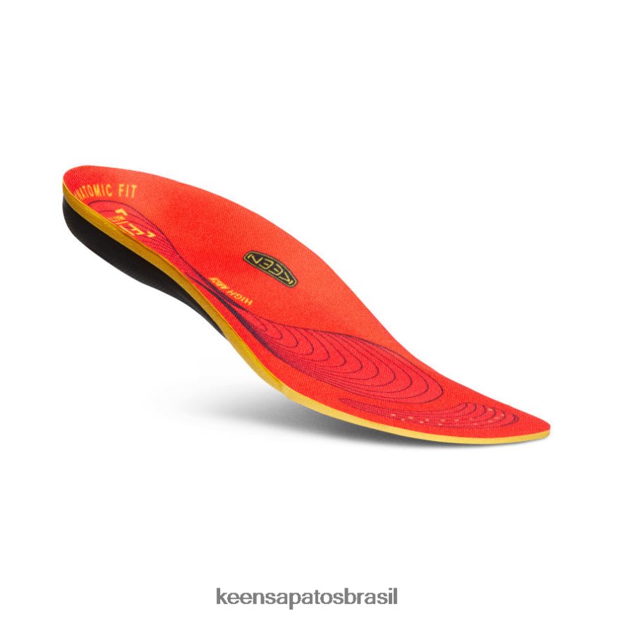 KEEN acessórios J8VDXX218 vermelho palmilha utilitária de arco alto k-30 homens