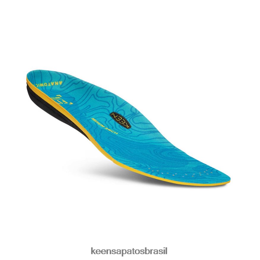 KEEN acessórios J8VDXX272 azul palmilha outdoor k-30 de arco médio homens