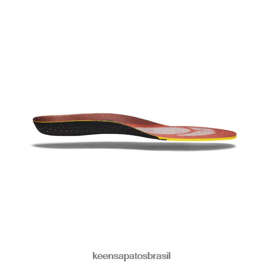 KEEN acessórios J8VDXX326 laranja queimado palmilha de reposição k-10 externa homens